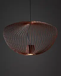 Підвісний світильник, люстра Nowodvorski 11495 Pumpkin M GU10 1x10W IP20 Теракотовий - мініатюра 3