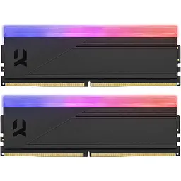 Модуль пам'яті DDR5 Goodram IRDM RGB 64GB [2x32GB] 6400MHz Black [IRG-64D5L32/64GDC] [148730] - мініатюра 1