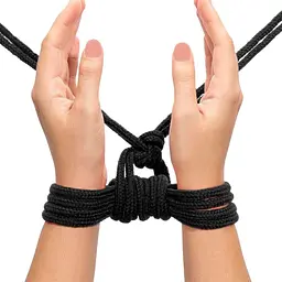Мотузка для бондажу Latetobed Line Rope Black, 5 м (чорна) - мініатюра 3