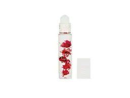Блиск для губ LUKKY олійка в ролику Aqua Fleur з червоними квітами T22005 - мініатюра 3