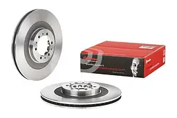 Диск гальмівний передній вентильований Mitsubishi Pajero Sport I 90-25р Brembo (09.9132.10)