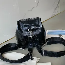 Сумка жіноча Italian Bags Eye 22х23 см Чорний (id_1467) - мініатюра 4