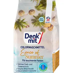 Пральний порошок для кольорової білизни Denkmit Відчуття літа, 1.35 кг