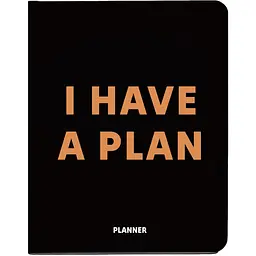 Блокнот для планирования Orner I have a plan черный