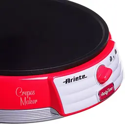 Млинниця Ariete Crepes Maker Party Time 0202 червона - мініатюра 3