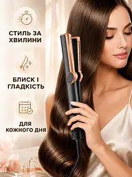 Фен-стайлер чорний 1000 W з LED-дисплеєм для вологого та сухого волосся (49676042), Чорний - мініатюра 8