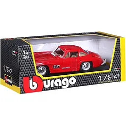 Автомодель Bburago Mercedes-Benz 300 SL 1954 1:24 Red (18-22023) [119097] - мініатюра 4