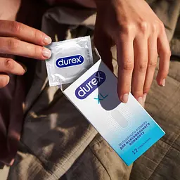 Презервативи найтонші, збільшений розмір Durex Invisible XL 12 шт. - мініатюра 5