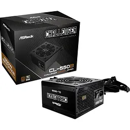 Блок живлення 550W ASRock Challenger CL-550B 120mm, 80+ Bronze, Retail - мініатюра 5