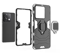 Чохол бампер Primolux Ring Armor для Xiaomi Redmi Note 13 5G Black - мініатюра 4