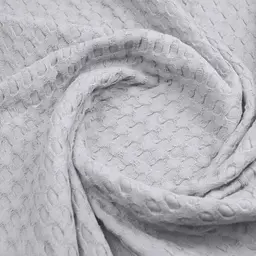 Плед-покривало Cosas Waffle Weave Silver 160х230 см (Blanket_96Silver_WaffleWeave_160x230) - мініатюра 4