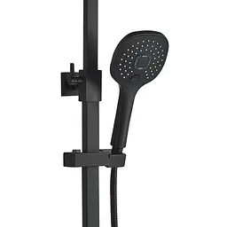 Душова система Globus Lux Termostatic Q GLQ-0040T-BB, Чорний матовий - мініатюра 3