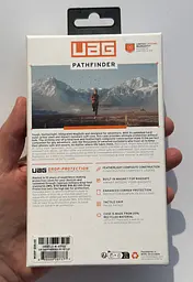 Оригінальний протиударний чохол UAG Pathfinder MagSafe для iPhone 15 Pro Clear Ice (114281114343) - мініатюра 2