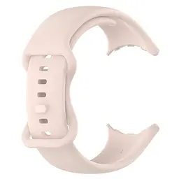Силіконовий ремінець на смарт годинник Google Pixel Watch 3 45mm/4 45mm, Silicone, pink sand, зі зручною застібкою, на фітнес браслет, ArmorStandart (ARM84023) - мініатюра 3