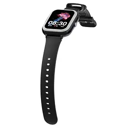 Дитячий розумний годинник-телефон Lemfo M39 з GPS трекером, 4G, відеозв'язком, камерою та прослуховуванням Чорний - мініатюра 4
