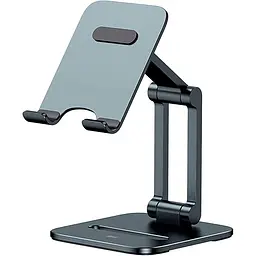 Підставка для смартфона Baseus Desktop Biaxial Foldable Metal Stand Gray (LUSZ000013) [134780] - мініатюра 5