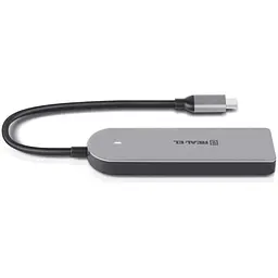 Хаб REAL-EL CQ-415 Space Grey - мініатюра 4