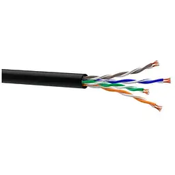Кабель мережевий OK-Net U/UTP 305м cat.5E-SL patch AWG26 зовнішній (КГПП-ВП (100) 4*2*0,48)