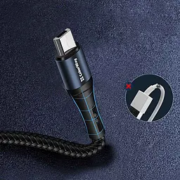Кабель ColorWay USB-microUSB nylon 2.4А 1 м Black - мініатюра 8