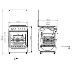 Плита Grunhelm G4FG6612W - мініатюра 2