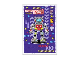 Картон кольоровий GOLD BRISK А4 УВ-20 - мініатюра 2