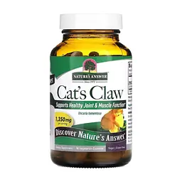 Трави Nature's Answer Котячий кіготь, 1350 мг, Cat's Claw, 90 вегетаріанських капсул (NTA-16146) - мініатюра 3