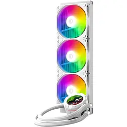СВО ID-Cooling Space LCD SL360 XE White (SL360 XE White) - мініатюра 3