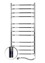 Електрична рушникосушарка Navin Блюз 480x1200 Sensor права з таймером 10-006033-4812, Хром, Праве, Електронний