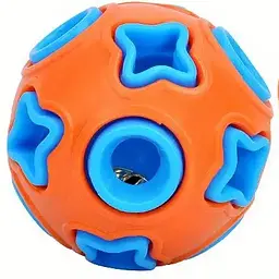 Великий двоколірний м'яч, що світиться Bonny four-corner flash ball, Помаранчевий