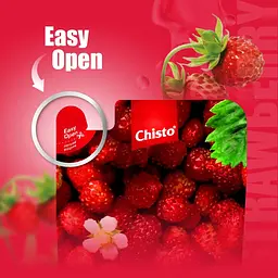 Рідке мило Chisto Fruttino Strawberry дой-пак 450 мл - мініатюра 3