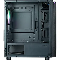 Корпус Zalman T4 Plus без БЖ, 2xUSB3.0, 1xUSB2.0, 1x120мм ARGB, VGA 3200мм, mATX, чорний (T4PLUS) - мініатюра 4