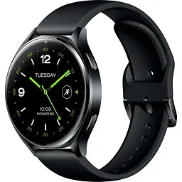 Смарт-годинник Xiaomi Watch 2 Black Case With Black TPU Strap (BHR8035GL) - мініатюра 2