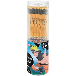 Олівець графітний "Kite" /NR23-056/ з гумкою Naruto , 36 шт., туба (36/144/432) - мініатюра 2