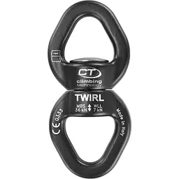 Вертлюг Climbing Technology Black Twirl Aluminium Swivel (1053-2D795XZXZCT0STD)