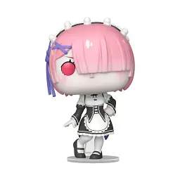 Ігрова фігурка Funko POP! Re:ZERO Рам вінілова 9,7 см рожевий - мініатюра 2