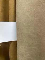 Тканина для штор Мікровелюр Карамель - мініатюра 2