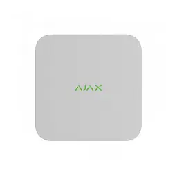 IP-відеореєстратор 8-канальний 8Mp Ajax NVR (8ch) White (26-00324)