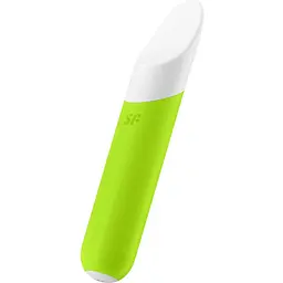 Мінівібратор із гнучким язичком Satisfyer Ultra Power Bullet 7 Green