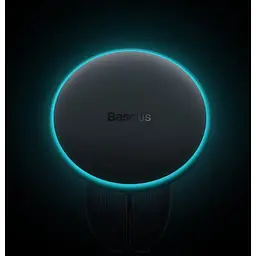 Автотримач із бездротовою зарядкою Baseus CW01 Magnetic Wireless 15W Black (C40141001111-00) [143780] - мініатюра 5