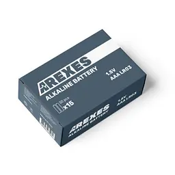 Батарейки алкалінові міні пальчикові Arexes LR03/AAA 1.5v 60 шт в упаковці
