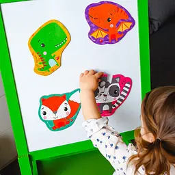 Магнітні бебі пазли "Динозаврики" Vladi Toys VT3208-16 - мініатюра 2