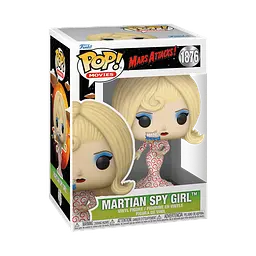 Фігурка Funko Pop Фанко Поп Mars Attacks Марс атакує Martian Spy Girl Марсіанська шпигунка MA MSG 1876 - мініатюра 3