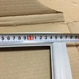 Ущільнювач дверей (гума) для морозилки холодильника Samsung RB38C, RB38T, RB34C, RB34T, DA97-23537B - мініатюра 7