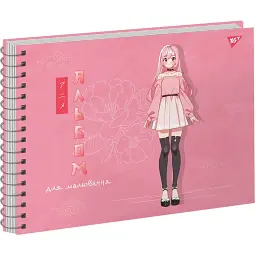 Альбом для малювання Yes Anime А4, 20 аркушів спіраль (130569) - мініатюра 3
