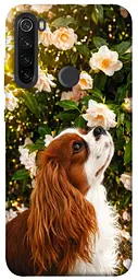 TPU чохол Demsky Flower spaniel для Xiaomi Redmi Note 8T
