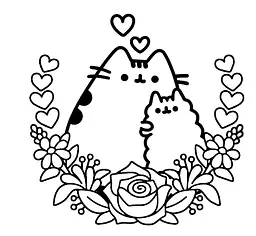 Мінірозмальовка Pusheen - мініатюра 3