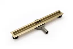 Душовий канал Rea Neo Slim Pro gold 90 см REA-G8016 - мініатюра 4