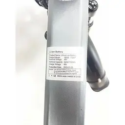 Електровелосипед Robust X8 фетбайк 1200W 48V 24Ah сірий - мініатюра 6