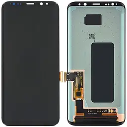 Дисплей Samsung G955 Galaxy S8+ чорний, OLED