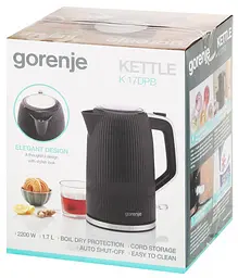 Електрочайник Gorenje K17DPB (7040726) - мініатюра 4
